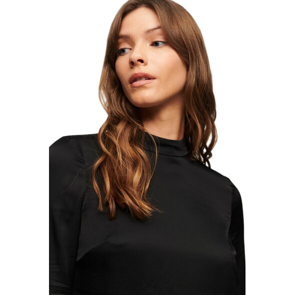 SUPERDRY SATIN MOCK NECK MINI ΦΟΡΕΜΑ ΓΥΝΑΙΚEIO W8011579A-02A