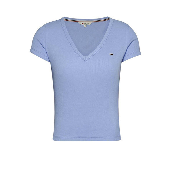 TOMMY HILFIGER SLIM RIB ΜΠΛΟΥΖΑ ΓΥΝΑΙΚEIA DW0DW17385-C3S