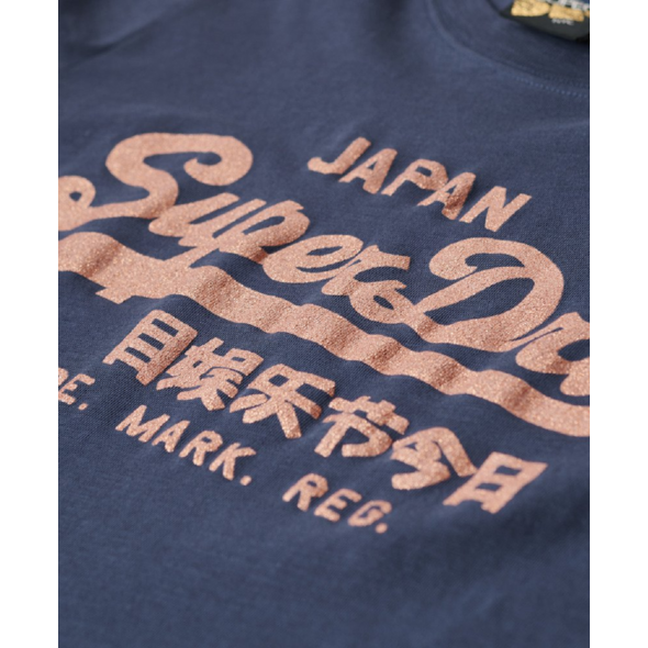 SUPERDRY METALLIC VINTAGE LOGO ΜΠΛΟΥΖΑ ΓΥΝΑΙΚEIA W1011408A-JUA