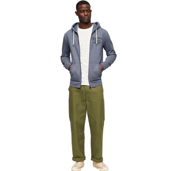 SUPERDRY ATHLETIC COLLEGE GRAPHIC ΦΟΥΤΕΡ ZAKETA ΑΝΔΡIKH M2013580A-5YB