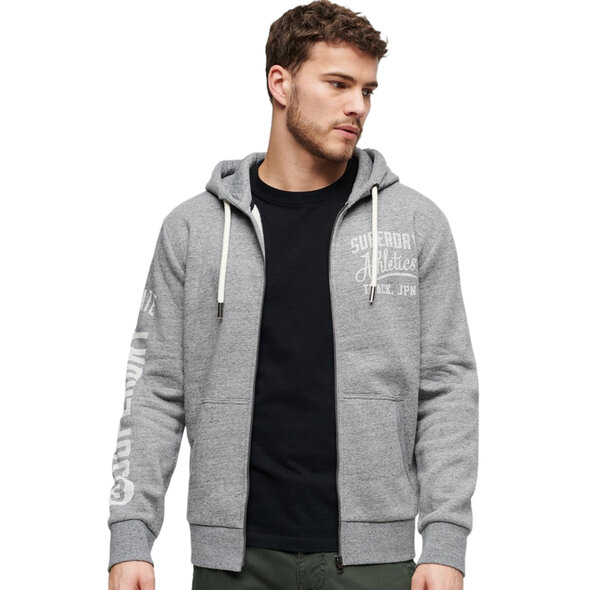SUPERDRY ATHLETIC COLLEGE GRAPHIC ΦΟΥΤΕΡ ZAKETA ΑΝΔΡIKH M2013580A-EO1
