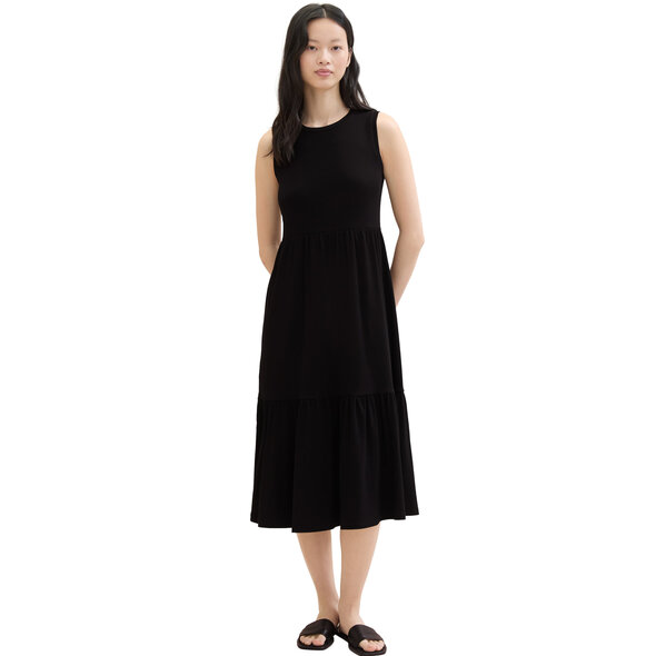 TOM TAILOR JERSEY RIB MIDI ΦΟΡΕΜΑ ΓΥΝΑΙΚEIO 1042421-14482