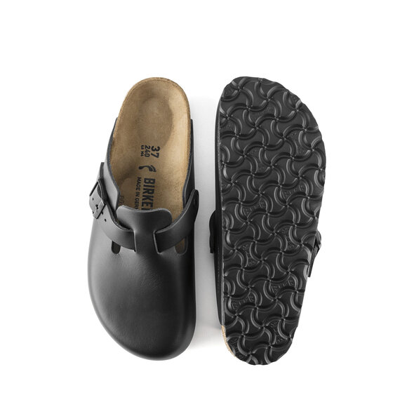 BIRKENSTOCK 'BOSTON' ΔΕΡΜΑΤΙΝΟ ΣΑΜΠΟ ΓΥΝΑΙΚΕΙΟ 060193-BLACK