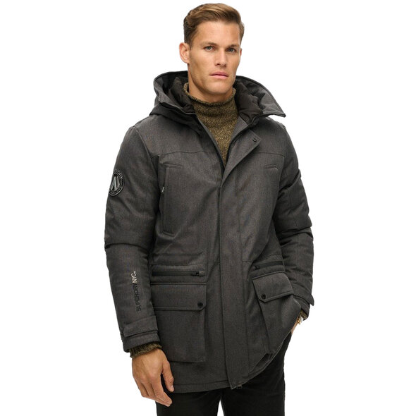 SUPERDRY CITY TWEED PADDED PARKA ΜΠΟΥΦΑΝ ΑΝΔΡΙΚΟ M5012049A-B25