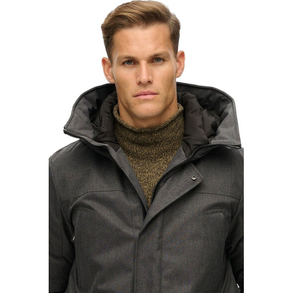 SUPERDRY CITY TWEED PADDED PARKA ΜΠΟΥΦΑΝ ΑΝΔΡΙΚΟ M5012049A-B25
