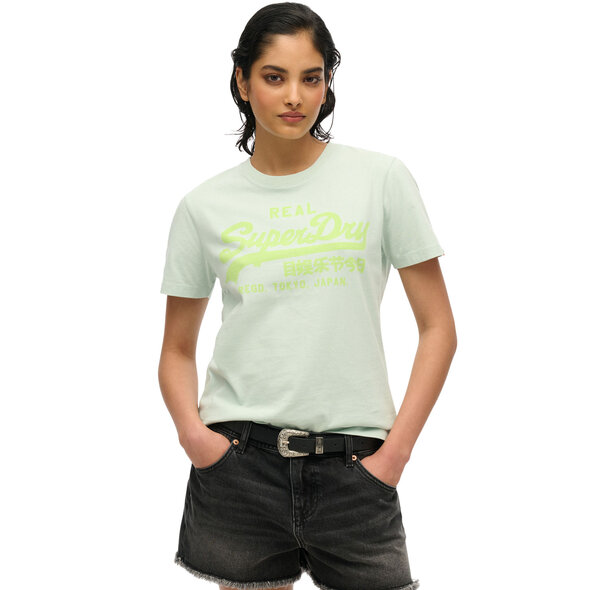 SUPERDRY VL NEON FITTED ΜΠΛΟΥΖΑ ΓΥΝΑΙΚΕΙA W1011630A-SW1