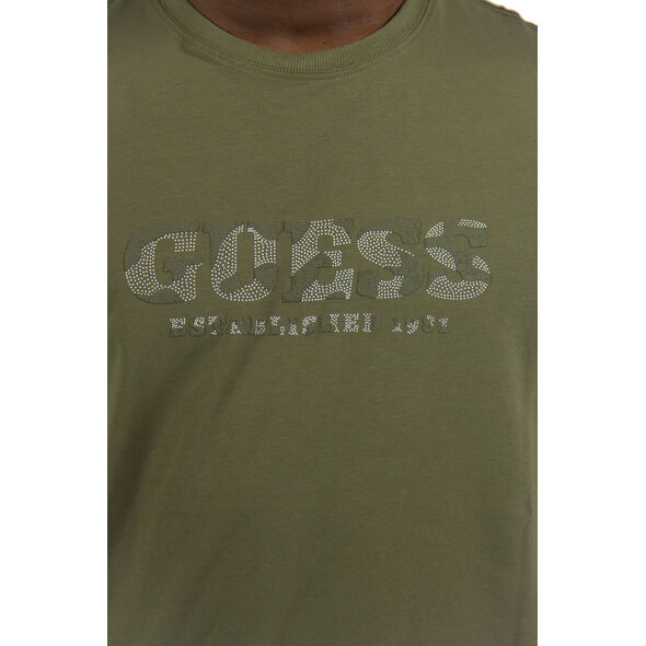 GUESS ΜΠΛΟΥΖΑ ΑΝΔΡΙΚΗ ΜΕ RUBBER LOGO M3YI26J1314-G8K2
