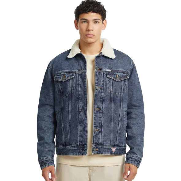 GUESS SHERPA DENIM ΜΠΟΥΦΑΝ ΑΝΔΡΙΚΟ M4BN44D5EJ1-GJWM