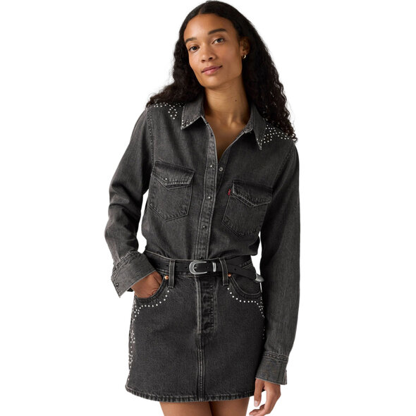 LEVIS 'ICONIC WESTERN' DENIM ΠΟΥΚΑΜΙΣΟ ΓΥΝΑΙΚEIO 16786-0108