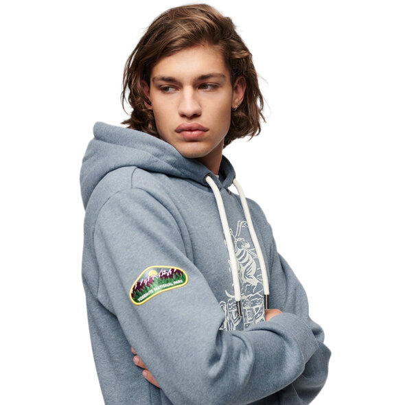 SUPERDRY TRAVEL POSTCARD GRAPHIC ΦΟΥΤΕΡ ΑΝΔΡIKO M2013170A-1KT