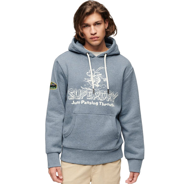 SUPERDRY TRAVEL POSTCARD GRAPHIC ΦΟΥΤΕΡ ΑΝΔΡIKO M2013170A-1KT