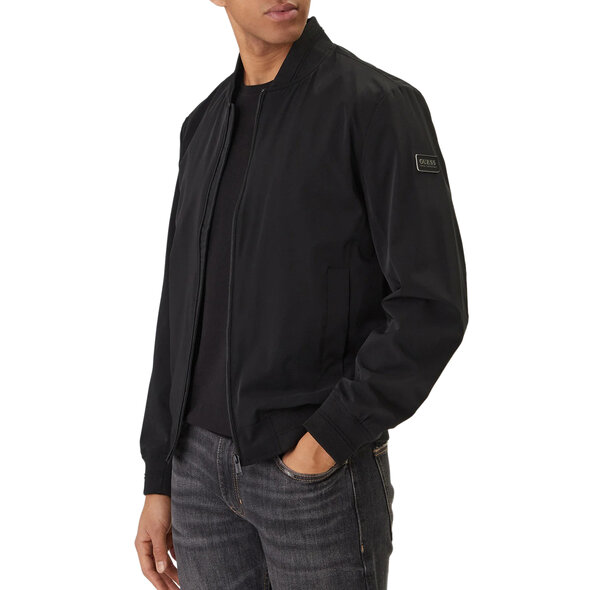 GUESS STRETCH PACKABLE BOMBER ΜΠΟΥΦΑΝ ΑΝΔΡΙΚΟ M6RL09WJ362-JBLK