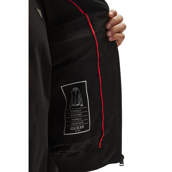 GUESS STRETCH PACKABLE BOMBER ΜΠΟΥΦΑΝ ΑΝΔΡΙΚΟ M6RL09WJ362-JBLK