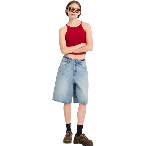 VOLCOM 'BEEGGY' DENIM ΒΕΡΜΟΥΔΑ ΓΥΝΑΙΚΕΙΑ B2012611-BDW