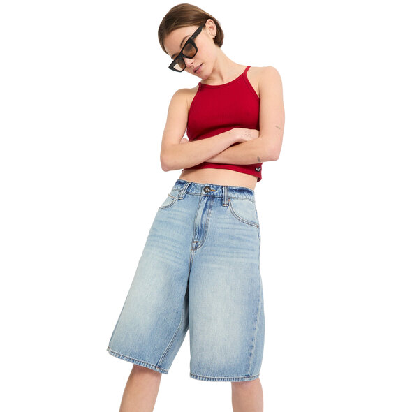VOLCOM 'BEEGGY' DENIM ΒΕΡΜΟΥΔΑ ΓΥΝΑΙΚΕΙΑ B2012611-BDW