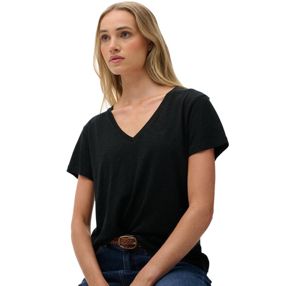 SUPERDRY STUDIOS SLUB EMB VEE ΜΠΛΟΥΖΑ ΓΥΝΑΙΚΕΙA W1011828A-02A