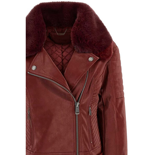 GUESS 'DARCEY' BIKER ΜΠΟΥΦΑΝ ΓΥΝΑΙΚΕΙΟ W5BL35W2820-G1G5
