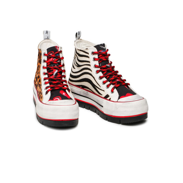 DESIGUAL PLATFORM ΔΕΡΜΑΤΙΝΑ ΜΠΟΤΑΚΙΑ ΓΥΝΑΙΚΕΙΑ 22SSKA32-9019
