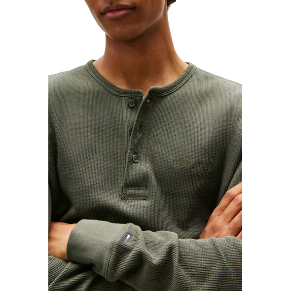 TOMMY HILFIGER TJM SLIM WAFFLE ΜΠΛΟΥΖΑ ΑΝΔΡΙΚΗ DM0DM21812-GY1