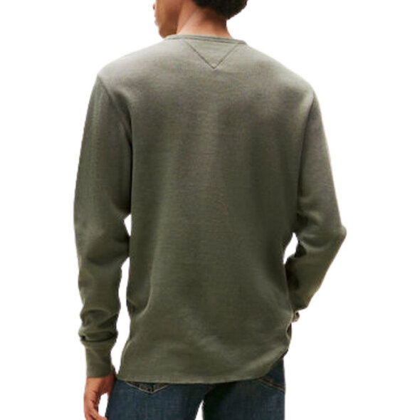 TOMMY HILFIGER TJM SLIM WAFFLE ΜΠΛΟΥΖΑ ΑΝΔΡΙΚΗ DM0DM21812-GY1