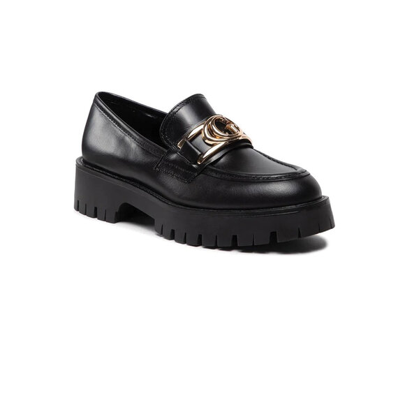 GUESS 'ILARY' ΔΕΡΜΑΤΙΝΑ ΜΟΚΑΣΙΝΙΑ ΓΥΝΑΙΚΕΙΑ FL7ILRLEA14-BLACK