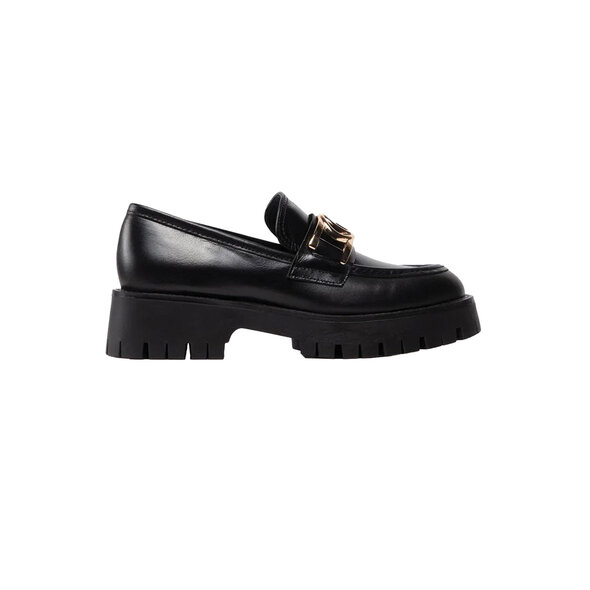 GUESS 'ILARY' ΔΕΡΜΑΤΙΝΑ ΜΟΚΑΣΙΝΙΑ ΓΥΝΑΙΚΕΙΑ FL7ILRLEA14-BLACK