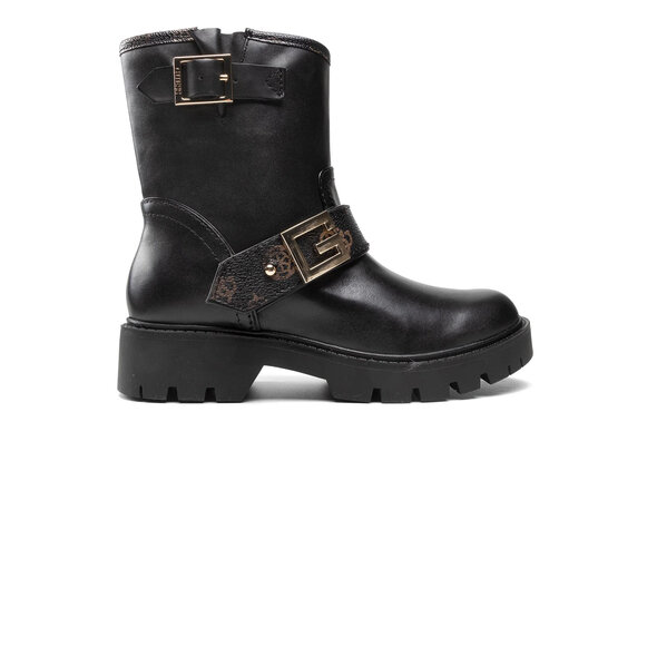 GUESS 'RAGNER' ΜΠΟΤΑΚΙ ΓΥΝΑΙΚΕΙΟ ME LOGO FL7RG2FAL10-BLKBR
