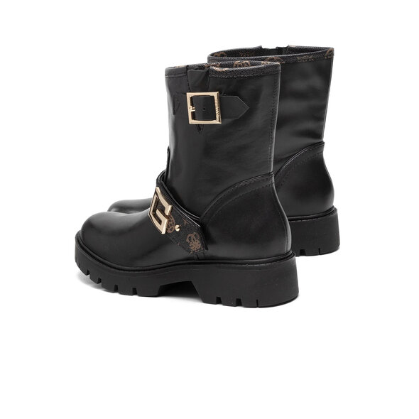 GUESS 'RAGNER' ΜΠΟΤΑΚΙ ΓΥΝΑΙΚΕΙΟ ME LOGO FL7RG2FAL10-BLKBR