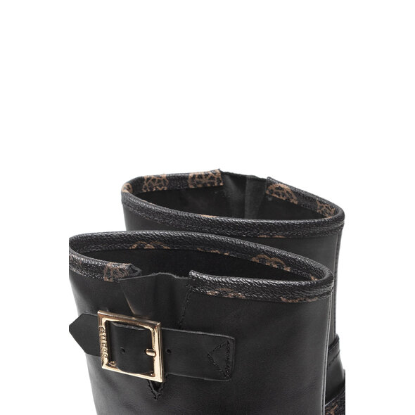 GUESS 'RAGNER' ΜΠΟΤΑΚΙ ΓΥΝΑΙΚΕΙΟ ME LOGO FL7RG2FAL10-BLKBR