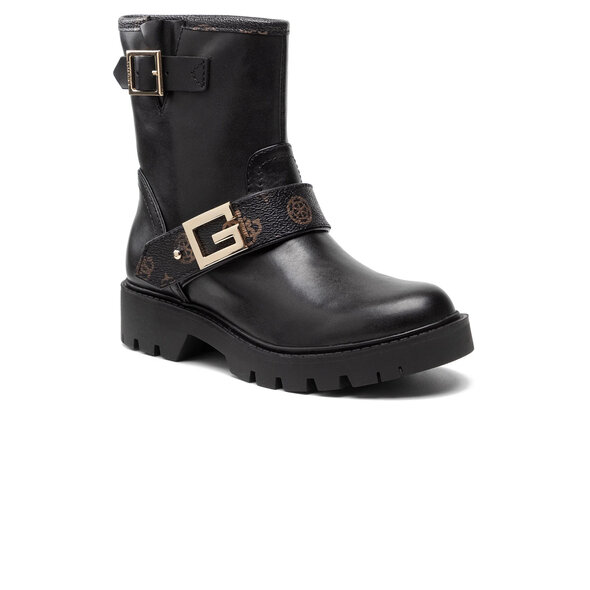 GUESS 'RAGNER' ΜΠΟΤΑΚΙ ΓΥΝΑΙΚΕΙΟ ME LOGO FL7RG2FAL10-BLKBR