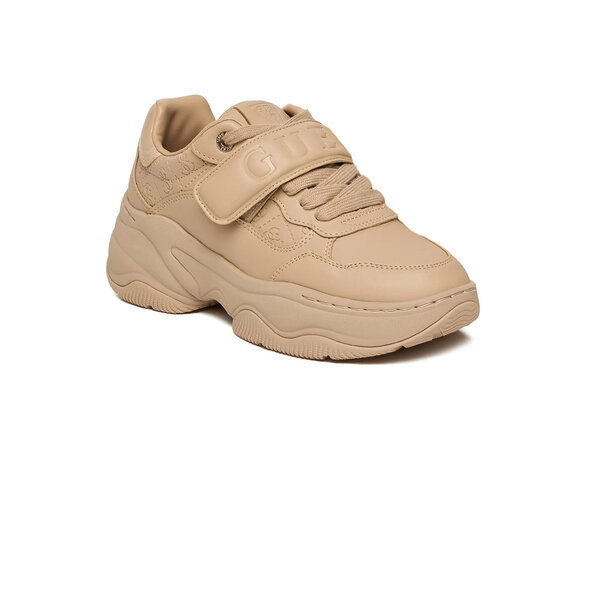 GUESS 'HELINN' SNEAKERS ΓΥΝΑΙΚΕΙΑ FLFHNNELE12-BEIGE