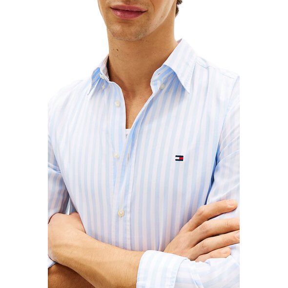 TOMMY HILFIGER FLEX POPLIN CLASSIC ΠΟΥΚΑΜΙΣΟ ΑΝΔΡΙΚΟ MW0MW42440-0A4
