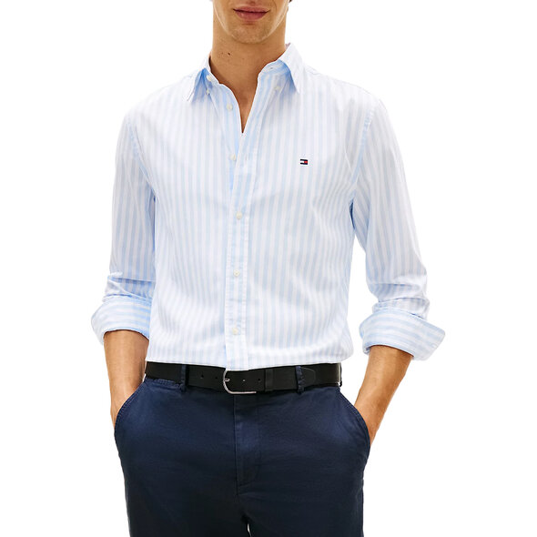 TOMMY HILFIGER FLEX POPLIN CLASSIC ΠΟΥΚΑΜΙΣΟ ΑΝΔΡΙΚΟ MW0MW42440-0A4