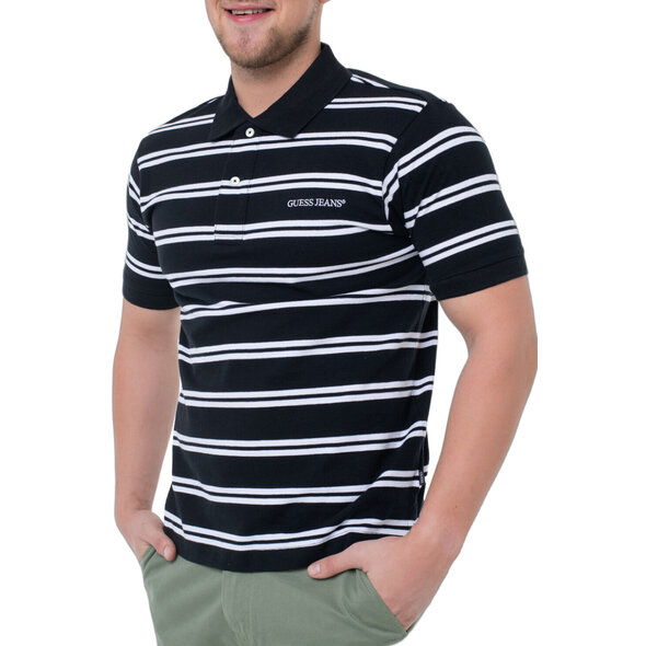GUESS STRIPE POLO ΜΠΛΟΥΖΑ ΑΝΔΡΙΚH M5RP29KCOT1-JTMU