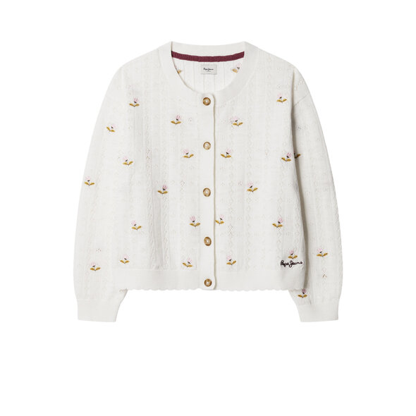 PEPE JEANS 'FANCY' ΠΑΙΔΙΚΗ ΠΛΕΚΤΗ ΖΑΚΕΤΑ ΚΟΡΙΤΣΙ PG7000022-808