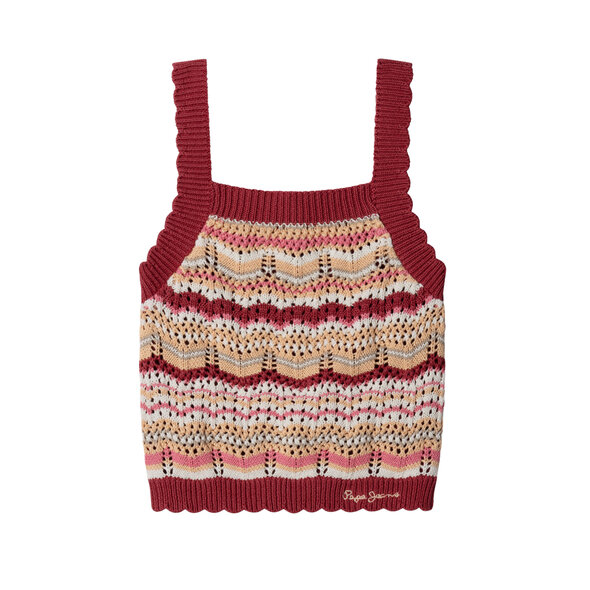 PEPE JEANS ΄HYO' ΠΑΙΔΙΚΟ TOP ΠΛΕΚΤΟ ΚΟΡΙΤΣΙ PG7000024-287