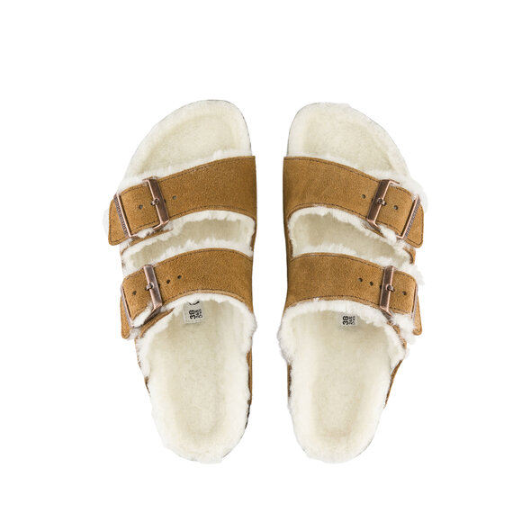 BIRKENSTOCK 'ARIZONA' ΔΕΡΜΑΤΙΝΟ ΣΑΝΔΑΛΙ ΓΥΝΑΙΚΕΙΟ ΜΕ ΕΠΕΝΔΥΣΗ ΓΟΥΝΑΣ 1001135-MINK