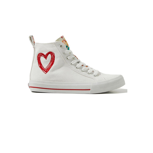 DESIGUAL HIGH-TOP SNEAKERS ΓΥΝΑΙΚΕΙΑ 22SSKA03-1000