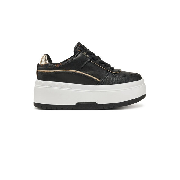 GUESS 'RIDGEE' FLATFORM SNEAKERS ΓΥΝΑΙΚΕΙΑ FLPRIDELE12-BLACK