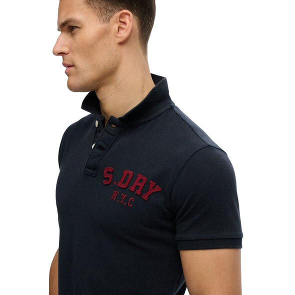 SUPERDRY VINTAGE ATHLETIC POLO ΜΠΛΟΥΖΑ ΑΝΔΡΙΚΗ M1110471A-98T