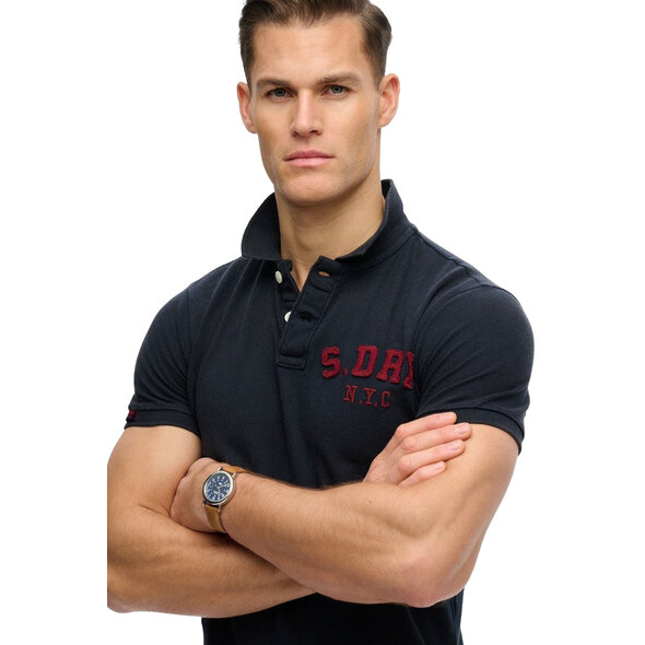 SUPERDRY VINTAGE ATHLETIC POLO ΜΠΛΟΥΖΑ ΑΝΔΡΙΚΗ M1110471A-98T