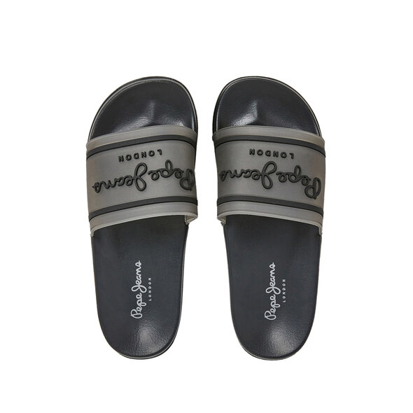 PEPE JEANS SLIDERS ΓΥΝΑΙΚΕΙΕΣ ΜΕ ΗΜΙΔΙΑΦΑΝΕΙΑ PLS70147-999
