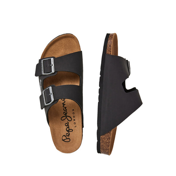 PEPE JEANS BIO DOUBLE VELOUR ΣΑΝΔΑΛΙ ΑΝΔΡΙΚΟ PMS80003-999
