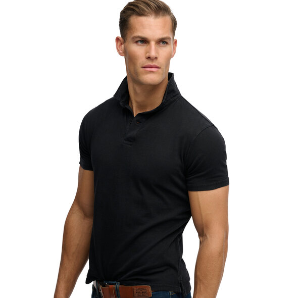 SUPERDRY ESSENTIAL JERSEY POLO ΜΠΛΟΥΖΑ ΑΝΔΡΙΚH M1110440A-9KK