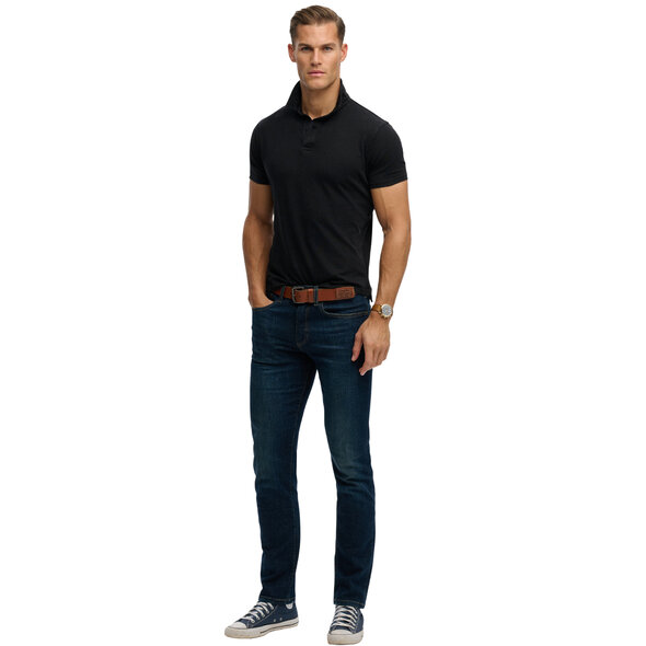 SUPERDRY ESSENTIAL JERSEY POLO ΜΠΛΟΥΖΑ ΑΝΔΡΙΚH M1110440A-9KK