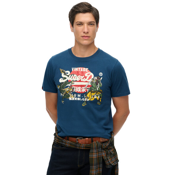 SUPERDRY VL TOKYO ΜΠΛΟΥΖΑ ΑΝΔΡΙΚH M1012111A-92N