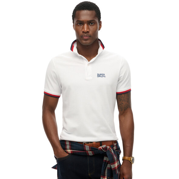 SUPERDRY SPORTSWEAR TIPPED POLO ΜΠΛΟΥΖΑ ΑΝΔΡIKH M1110387A-T7X