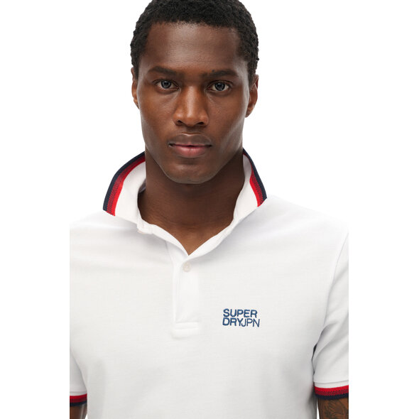 SUPERDRY SPORTSWEAR TIPPED POLO ΜΠΛΟΥΖΑ ΑΝΔΡIKH M1110387A-T7X