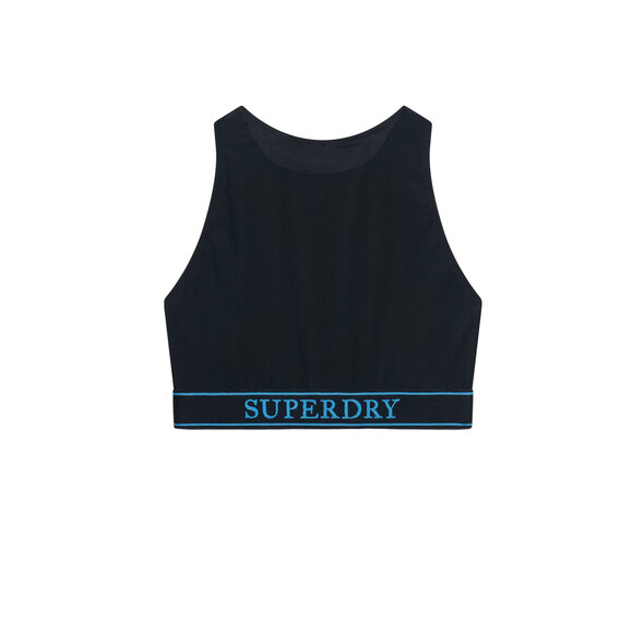 SUPERDRY LOGO RACER BACK TOP BIKINI ΜΑΓΙΩ ΓΥΝΑΙΚΕΙΟ W3010470A-98T