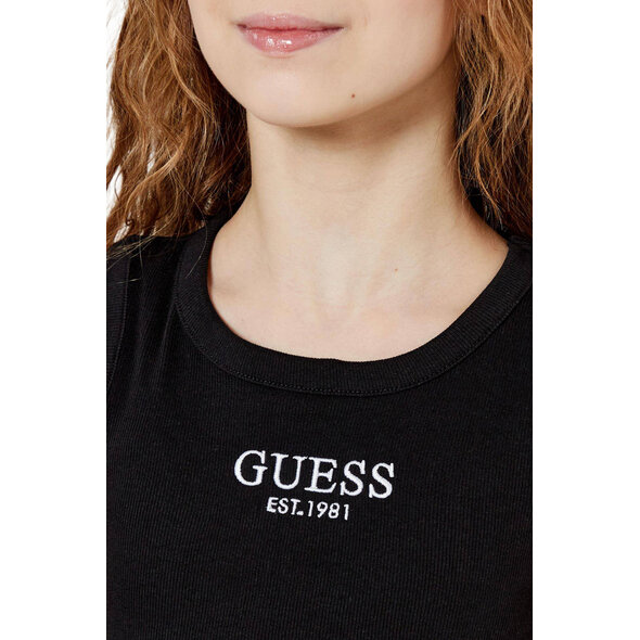 GUESS ΠΑΙΔΙΚΟ RIB TOP ΚΟΡΙΤΣΙ J4YI16KBZP4-JBLK